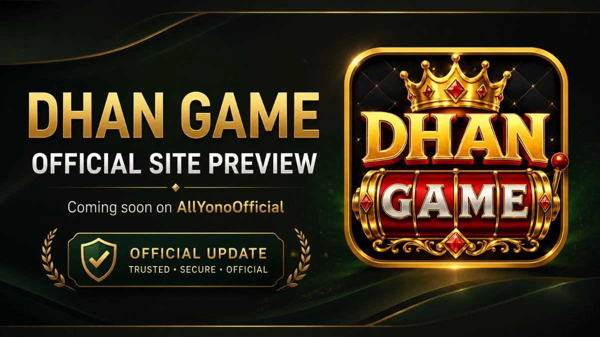 DhanGame launch announcement banner