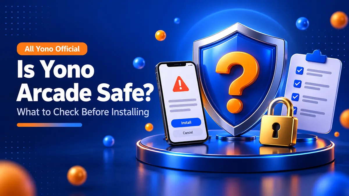 Shield and checklist next to a phone installing an app