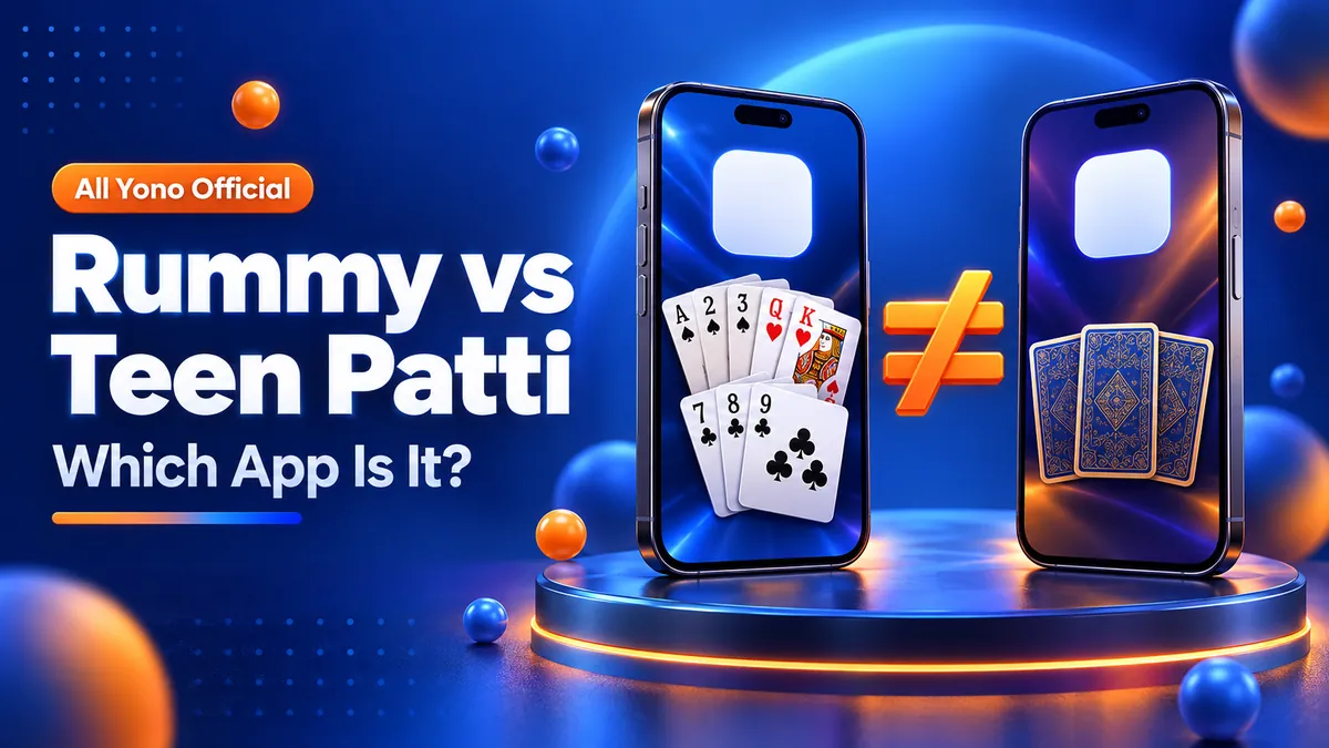 Two phones showing two different apps with the same name